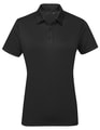 Dames Sport Polo TriDri Panelled Zwart